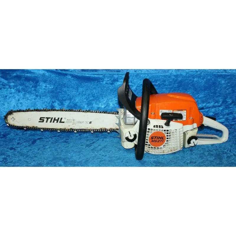 STIHL MS271 Chainsaw – 50.2cc Farm Boss Model with Low-Vibration Technology and Quick-Stop Chain Brake