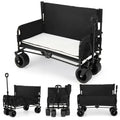 Convertible Wagon-Bench Combo  Push/Pull Handle + Padded Seating