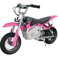 Razor MX350 Electric Dirt Bike – 13+ Years, Pink Youth Off-Road Motorcycle with 350W Motor