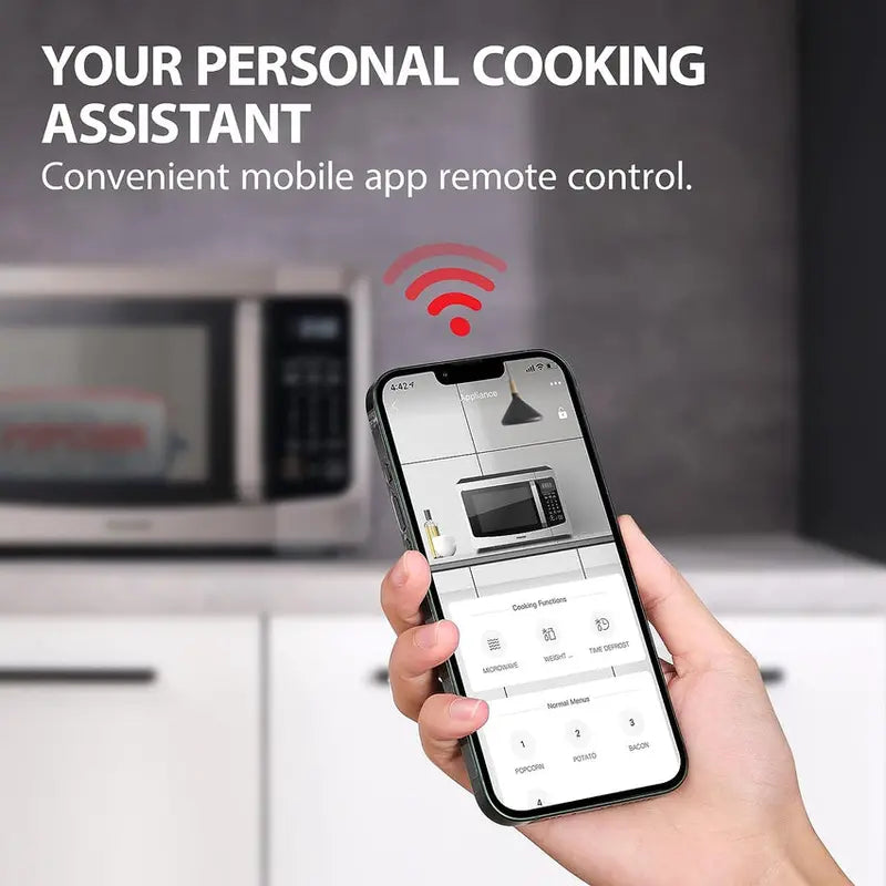 TOSHIBA ML-EC42P(SS) 4-in-1 Microwave Oven – Convection, Air Fryer, Sensor Cooking & Mute Mode