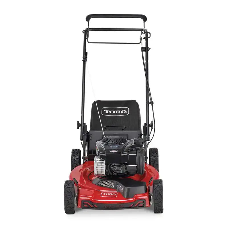 Toro 21442 Recycler Walk-Behind Mower – 22-Inch Briggs & Stratton Engine, Front-Wheel Drive, Super Bagger Included