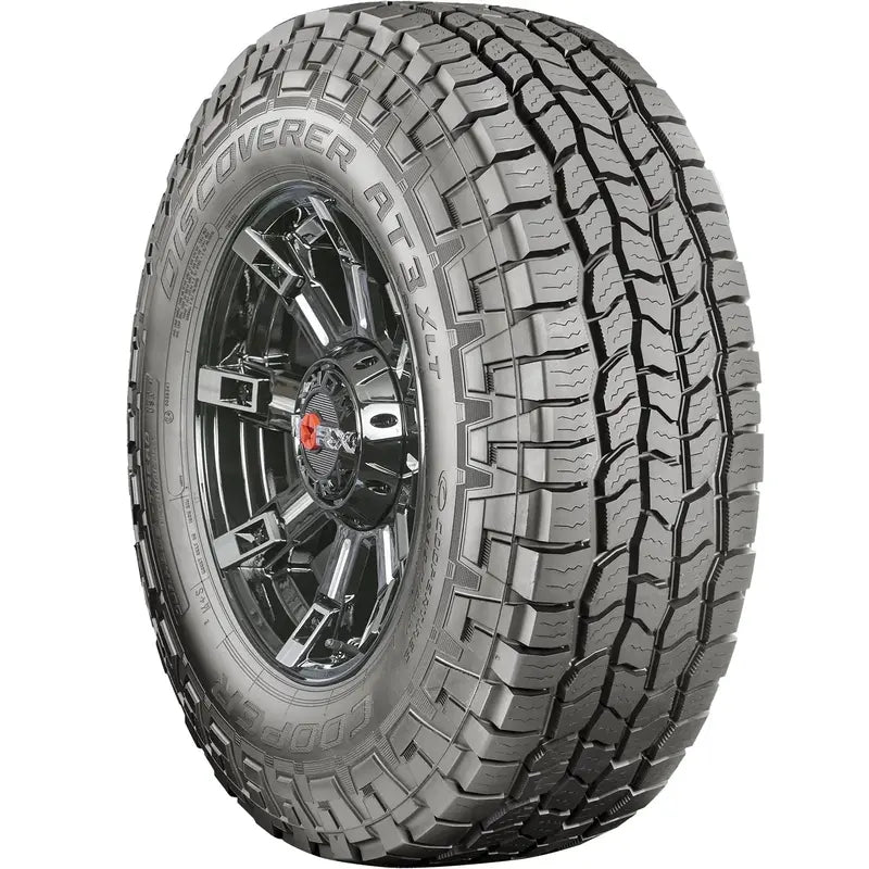 Cooper Discoverer AT3 XLT All-Terrain Tires  285/60R20, Load Range E, 10-Ply  Dual-Load Rated