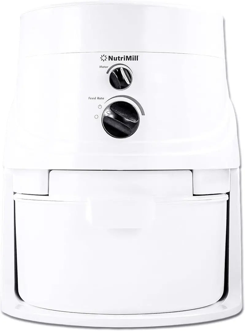 Stainless Steel Electric Grain Grinder – High-Speed Wheat Flour Mill for Fresh, Homemade Flour