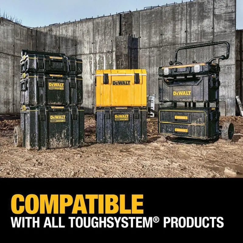 DEWALT ToughSystem 2.0 24-Inch Tower Tool Storage Kit  3-Piece Modular Organizer System (DWST60437)