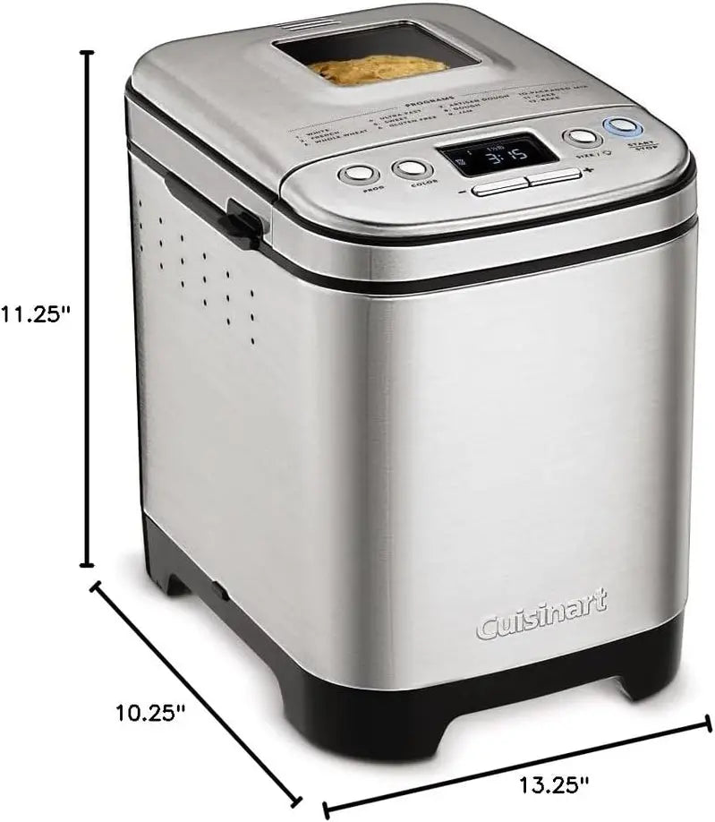 Cuisinart Compact Automatic Bread Maker  Makes Up to 2-Lb Loaves