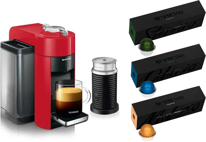 De onghi Nespresso Vertuo Coffee & Espresso System  Smart Capsule Recognition, Rich Crema, and Versatile Brew Sizes