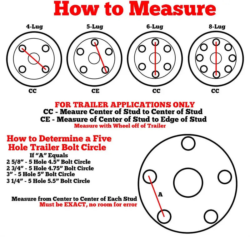 Trailer Tire On Rim 5238 530-12 5.30-12 White Spoke Wheel 5 Bolt C Bias