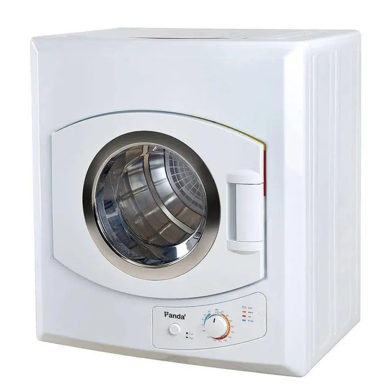 Compact 3.75-Cubic-Foot Portable Electric Clothes Dryer  White, Easy-Access Controls