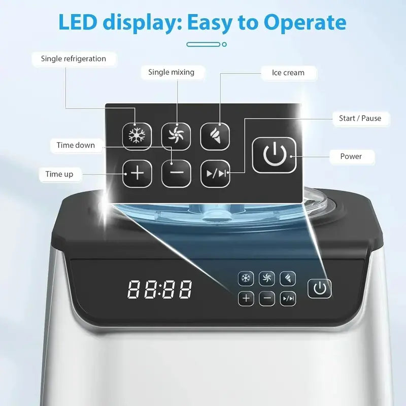 Star Upright Commercial Ice Cream Maker – High-Yield Batch Freezer for Gelato & Soft Serve