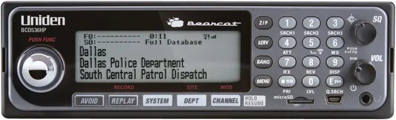 Uniden BCD436HP HomePatrol Scanner – Handheld Digital Trunking Scanner with GPS, Weather Alerts & Voice Recording