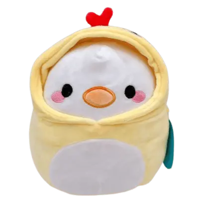 Squishmallows 8 inch Noodles the Chick in Chicken Costume – Plush Toy