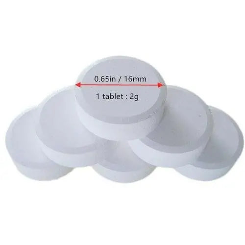 Pool Chlorine Tablets – 500-Count Stabilized Trichlor Sanitizing Discs