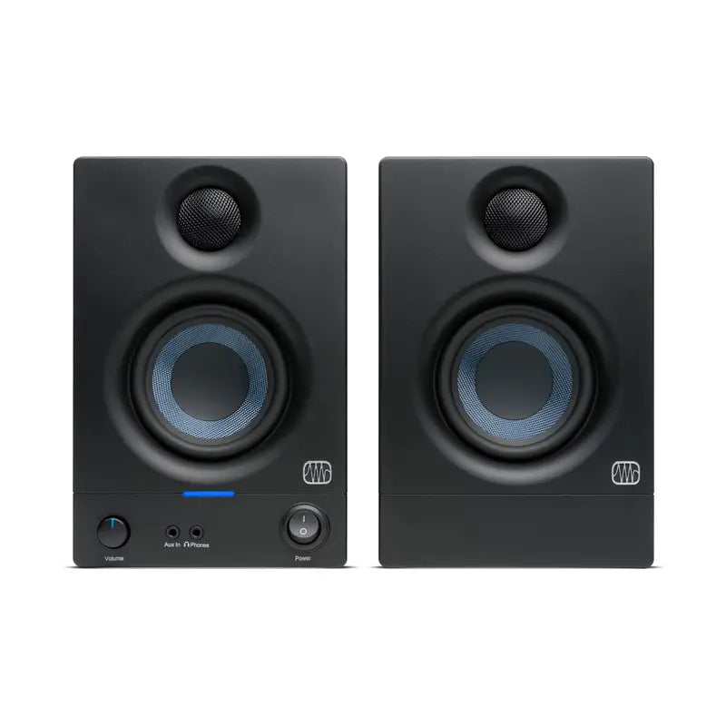 PreSonus Eris 3.5 Active Studio Monitor Speakers – Powered 3.5-Inch Reference Monitors for Home Studios
