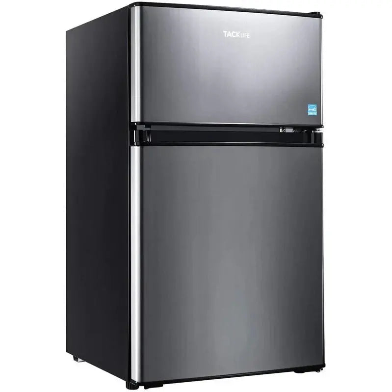 Compact 3.1 Cu Ft Mini Fridge with Freezer Compartment & LED Interior Lighting