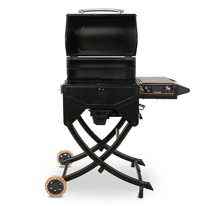Sportsman Pit Stop Portable Pellet Grill – Compact, All-in-One Smoker and Grill for Tailgating and Backyard Use