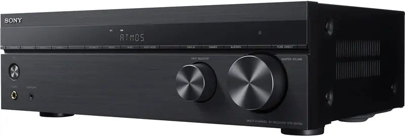 Sony 4K HDR AV Receiver with Dolby Atmos & Bluetooth – Black Surround Sound Home Theater