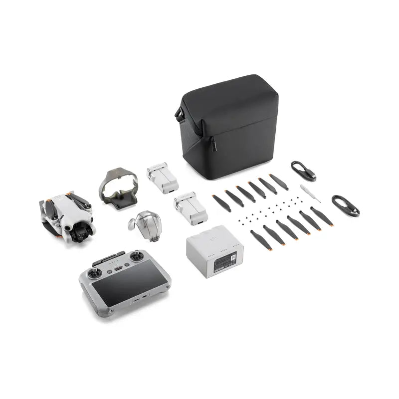 DJI Mini 4 Pro Fly More Combo  Includes RC 2 Remote Controller & Extended Flight Accessories