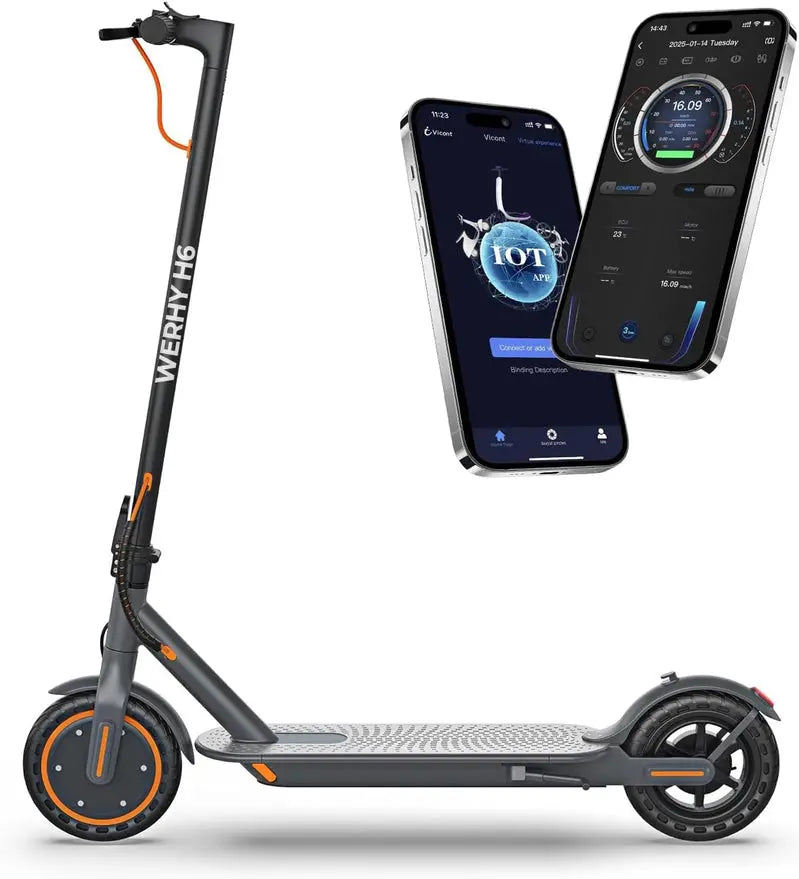 Urban Commuter Electric Scooter – High-Performance 350W/500W Motor, 22 MPH