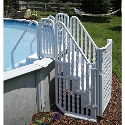 Step-In Pool Access System with Integrated Door – Model 2026