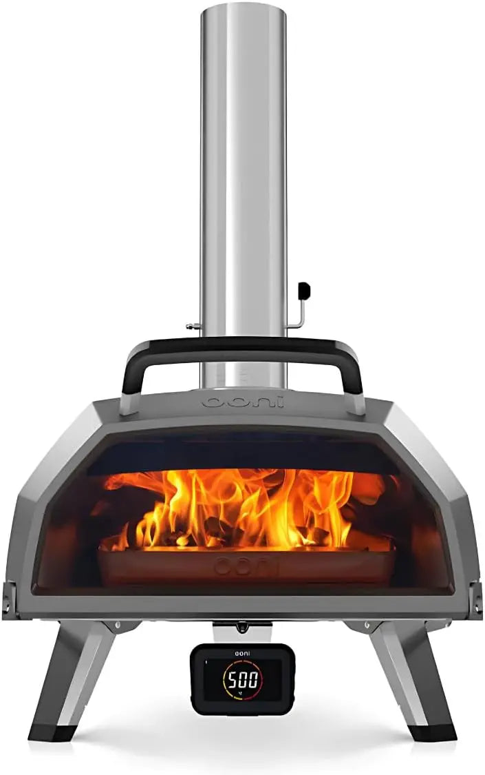 Ooni Karu 12 Portable Outdoor Pizza Oven – Wood & Gas Compatible, 12-Inch Capacity, 60-Second Baking