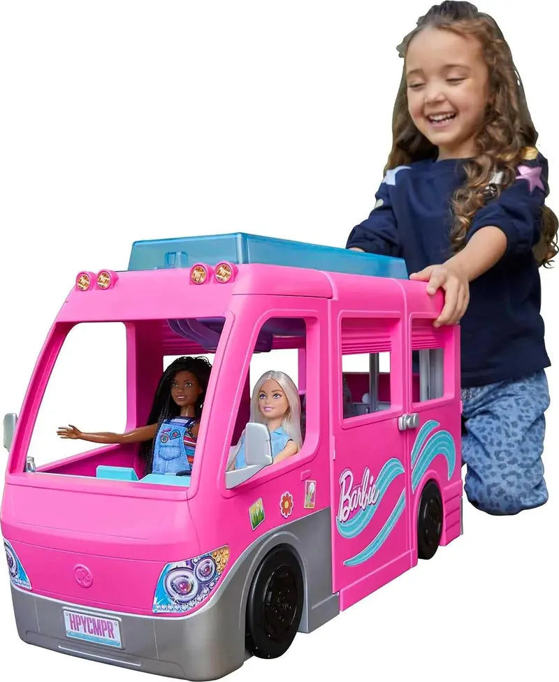 Outdoor Playset Bundle — Includes Toy Vehicles, 30-Inch Slide, Pool, and 60 Accessories