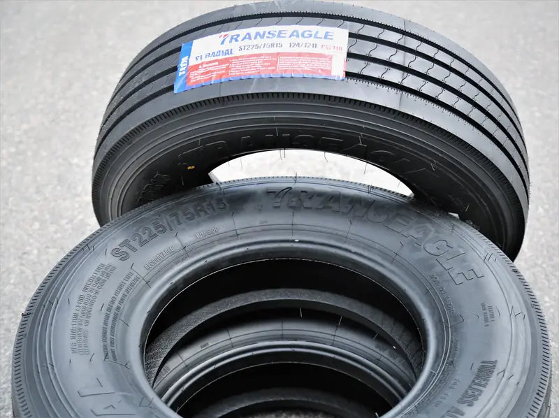 Transeagle All Steel STR Trailer Tire – ST225/75R15 124L LRG 14PLY
