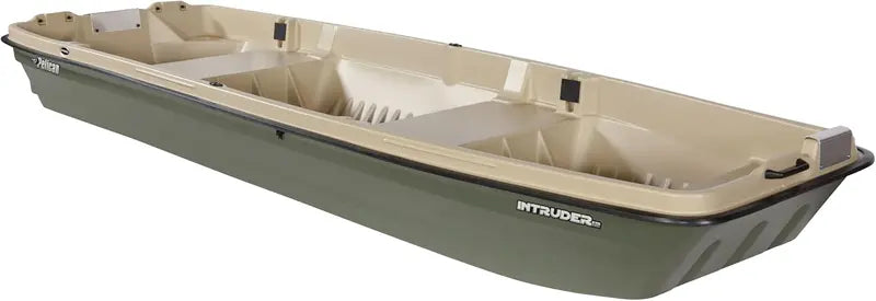 Pelican Intruder 12 ft. Jon Boat – Lightweight Fishing & Hunting Vessel