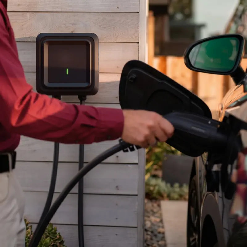 UL-Certified Level 2 EV Charger — 40A, 240V J1772, 25ft Weatherproof Cable (IP66)