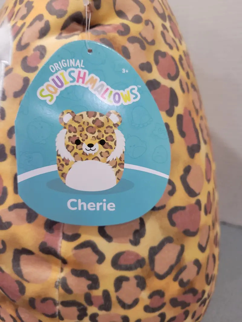 Squishmallows 16-Inch Cherie Saber Tooth Tiger to Your Squad, Ultrasoft Stuffed Animal Large Plush Toy, Official Kelly Toy Plush