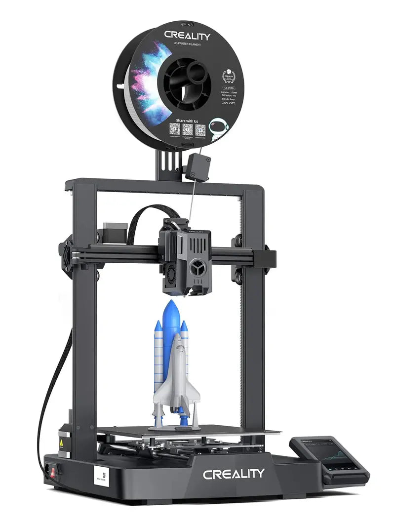 Creality Ender-3 V3 KE 3D Printer  High-Speed 500 mm/s Printing, CoreXY Architecture, Quiet Operation