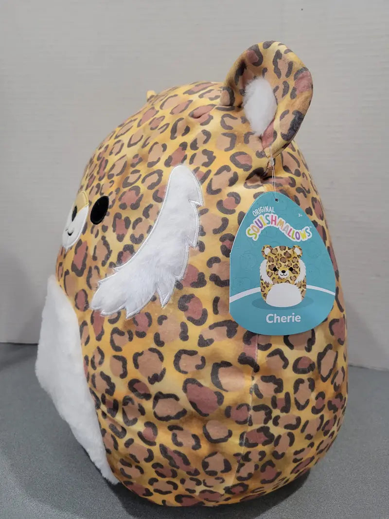 Squishmallows 16-Inch Cherie Saber Tooth Tiger to Your Squad, Ultrasoft Stuffed Animal Large Plush Toy, Official Kelly Toy Plush