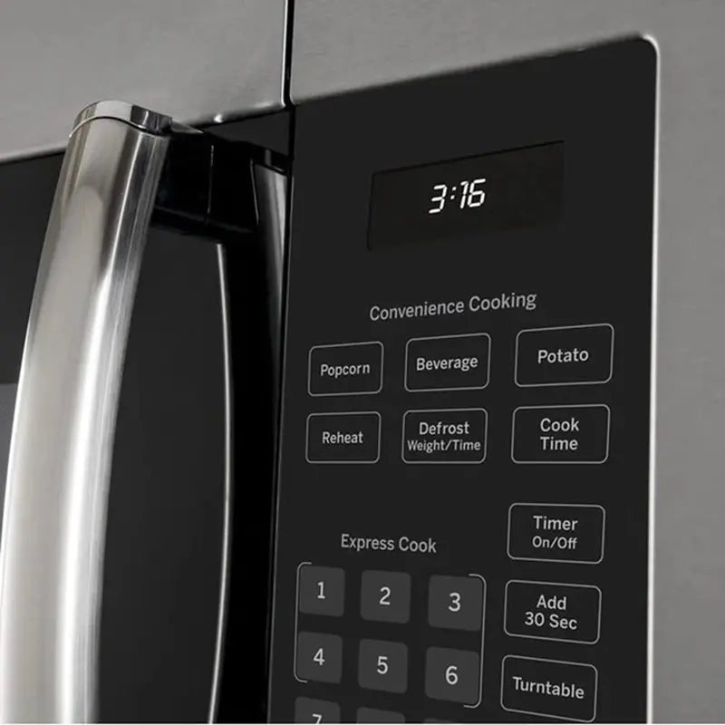 Stainless Steel Microwave Shield – Protective Cover for Countertop Microwaves to Reduce Splatters and Heat Damage