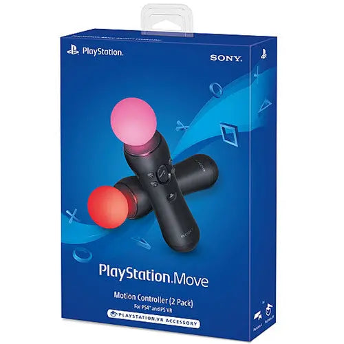 Sony PlayStation 4 Move Motion Controllers 2-Pack for PS4 & PS VR