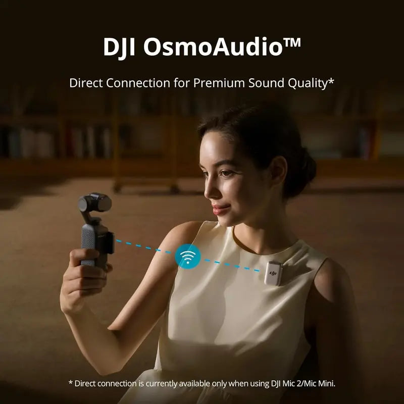 DJI Osmo Pocket 3 Creator Combo  4K/120fps Vlog Camera with Advanced Stabilization and Content Tools