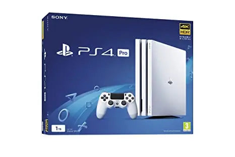PS4 Pro 1TB White Gaming Console – High-Performance Edition