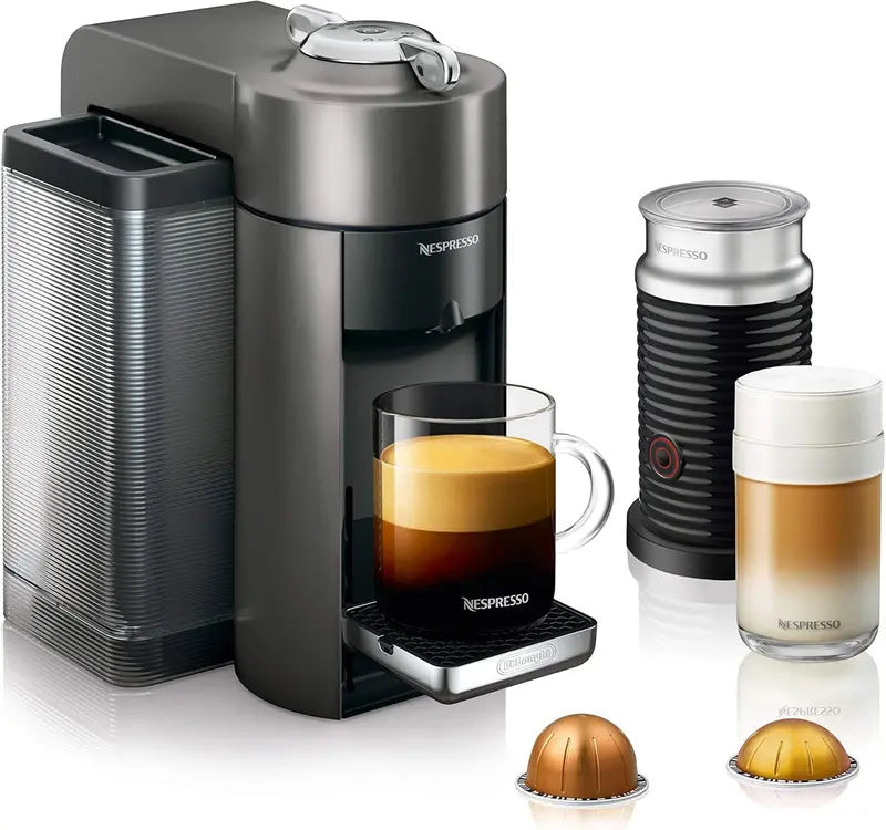 De onghi Nespresso Vertuo Coffee & Espresso System  Smart Capsule Recognition, Rich Crema, and Versatile Brew Sizes