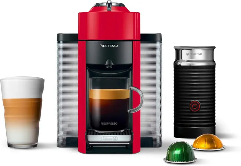 De onghi Nespresso Vertuo Coffee & Espresso System  Smart Capsule Recognition, Rich Crema, and Versatile Brew Sizes