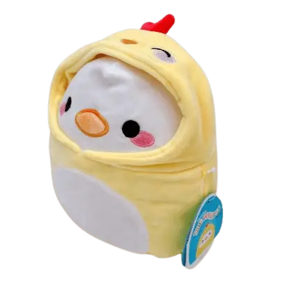 Squishmallows 8 inch Noodles the Chick in Chicken Costume – Plush Toy