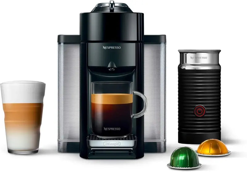 De onghi Nespresso Vertuo Coffee & Espresso System  Smart Capsule Recognition, Rich Crema, and Versatile Brew Sizes