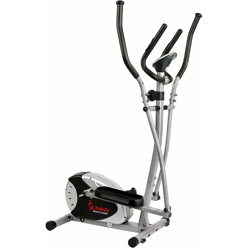 Compact Magnetic Elliptical Trainer  Home-Friendly Cardio Machine with Silent Resistance and Space-Saving Footprint