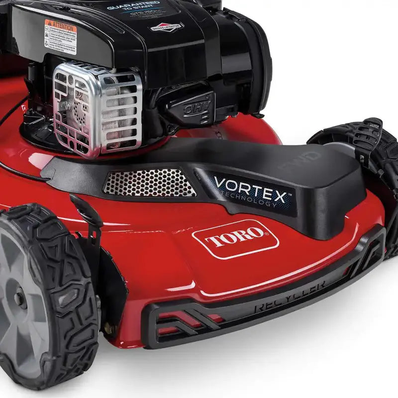 Toro 21442 Recycler 22-Inch High-Wheel Self-Propelled Gas Lawn Mower with Super Bagger