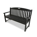 Polywood Trex Yacht Club Bench – 60-Inch All-Weather Outdoor Seating in Marine-Grade Material