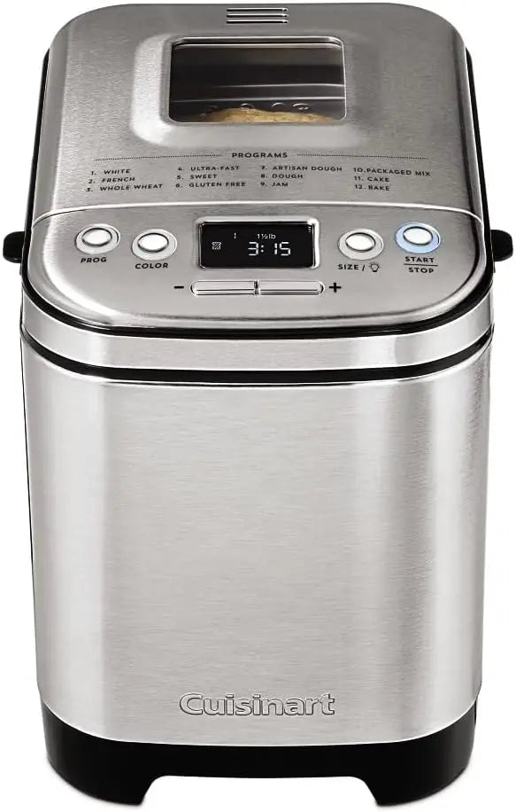 Cuisinart Compact Automatic Bread Maker  Makes Up to 2-Lb Loaves
