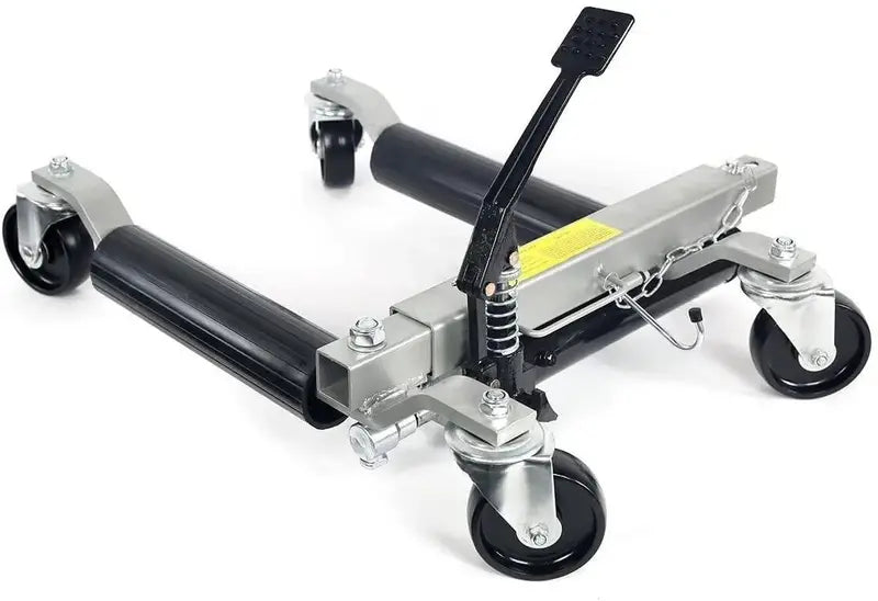Stark Heavy-Duty Wheel Dolly Set (4-Pack) – Hydraulic Tire Jack Skates with Ratcheting Foot Pedal, 1500 lb Capacity