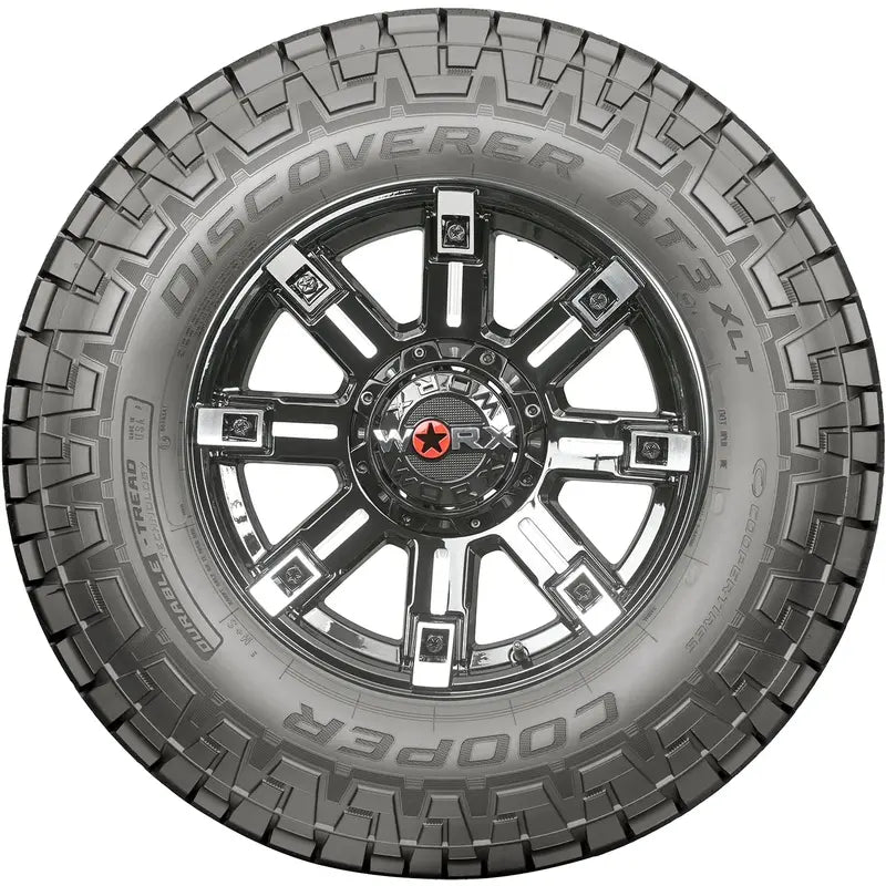 Cooper Discoverer AT3 XLT LT All-Terrain Tires  Pair of 285/60R20, Load Range E, 10-Ply, 125/122S Speed Rating